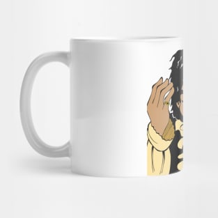 LEGENDARY WOODSTOCK ROCK GUITARIST FAN ART Mug